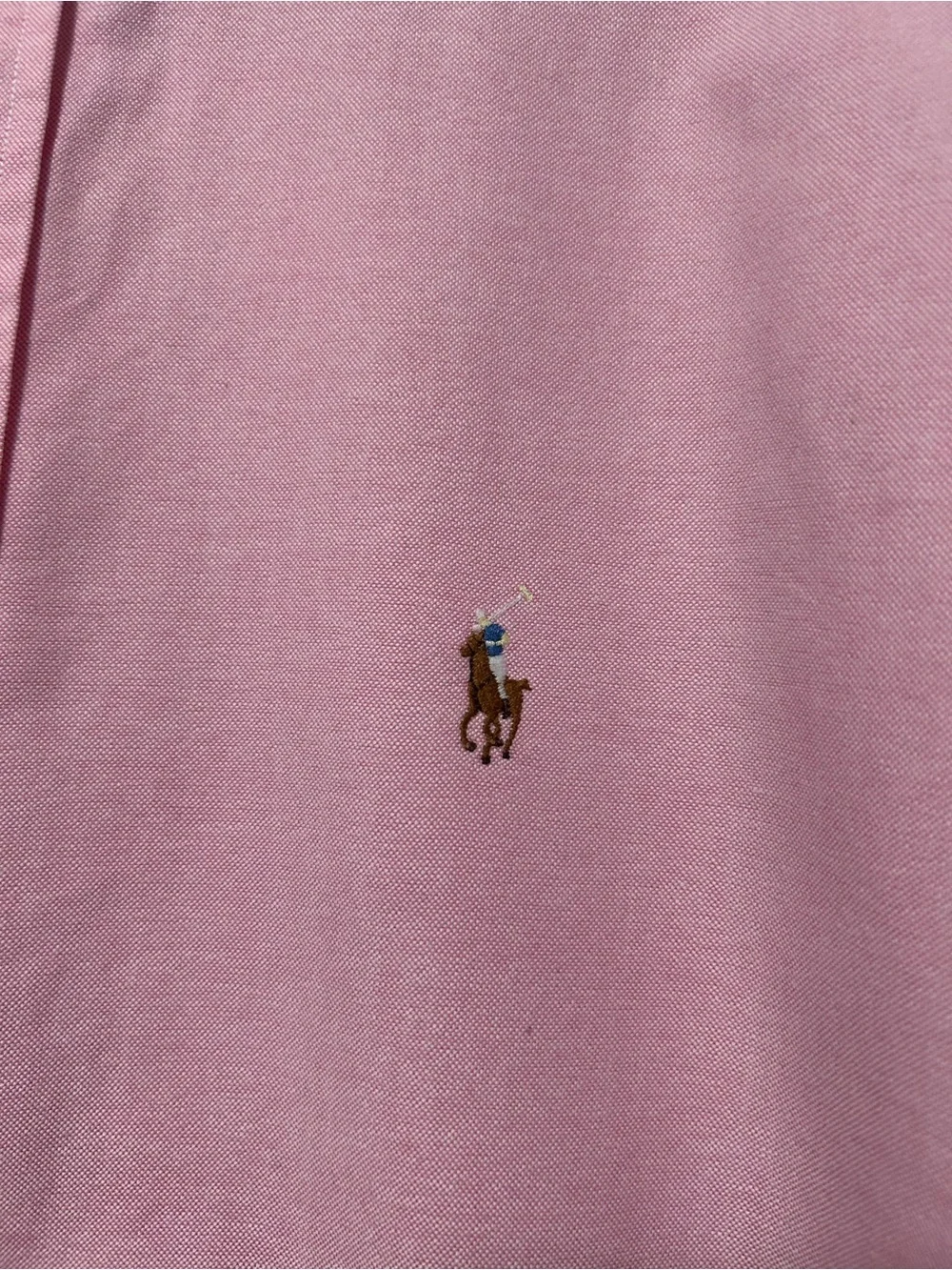 Ralph Lauren Light Pink Button-Down Oxford Shirt - Men's - Picture 2 of 4